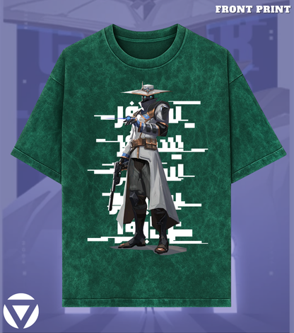 Cypher | Valorant – Silent Watch Acid Wash Tee