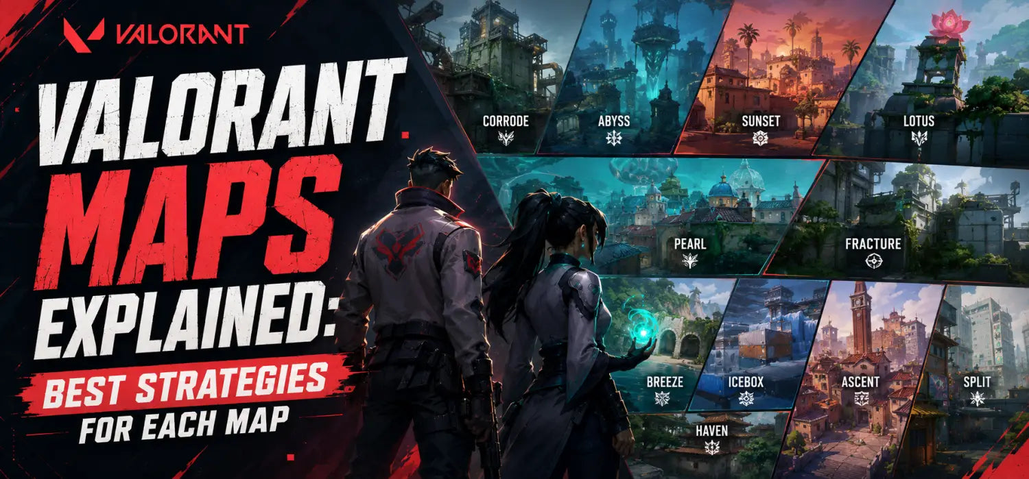 Valorant Maps Explained: Best Strategies for Each Map
