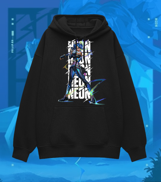 Neon | Valorant – Speed Surge Acid Oversize Hoodie