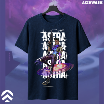 Astra | Valorant – Cosmic Vision Acid Wash Tee