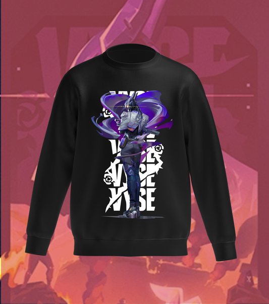Vyse Shadow Surge Sweatshirt – Valorant Edition