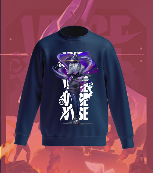 Vyse Shadow Surge Sweatshirt – Valorant Edition