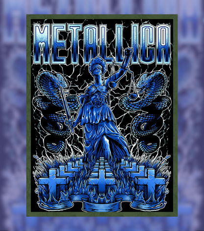 Metallica Justice Reigns Poster