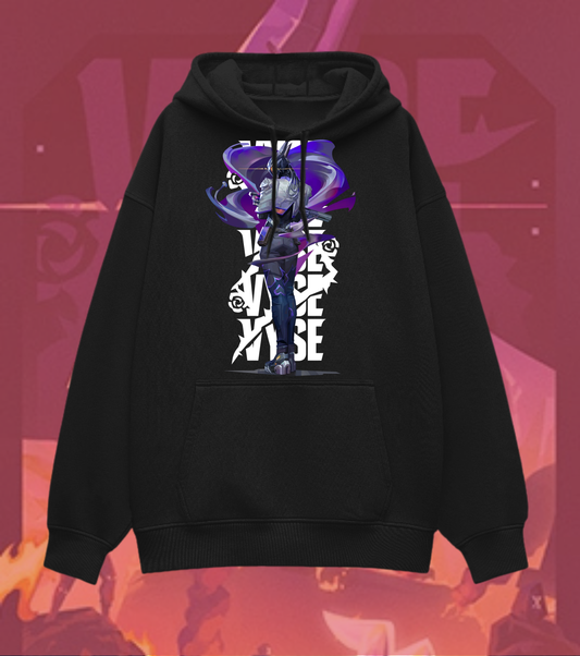 Vyse | Valorant – Shadow Serpent Oversize Hoodie