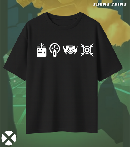 Blast Artist by Raze – Oversized Heavyweight Tee (240 GSM)