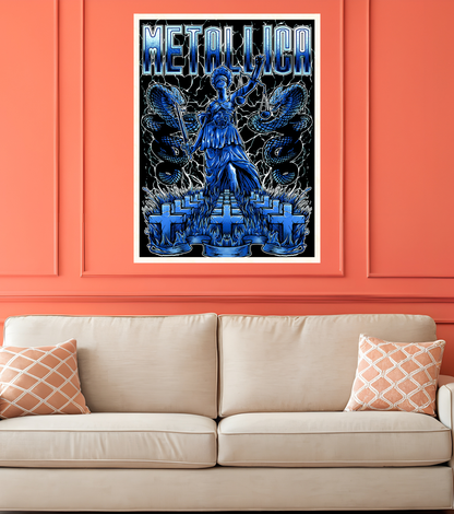 Metallica Justice Reigns Poster