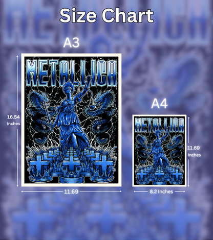 Metallica Justice Reigns Poster