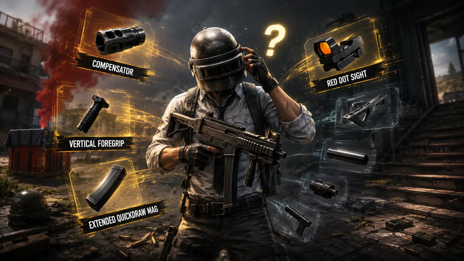 Best Attachments for UMP45 BGMI (Close Range Dominance Guide)