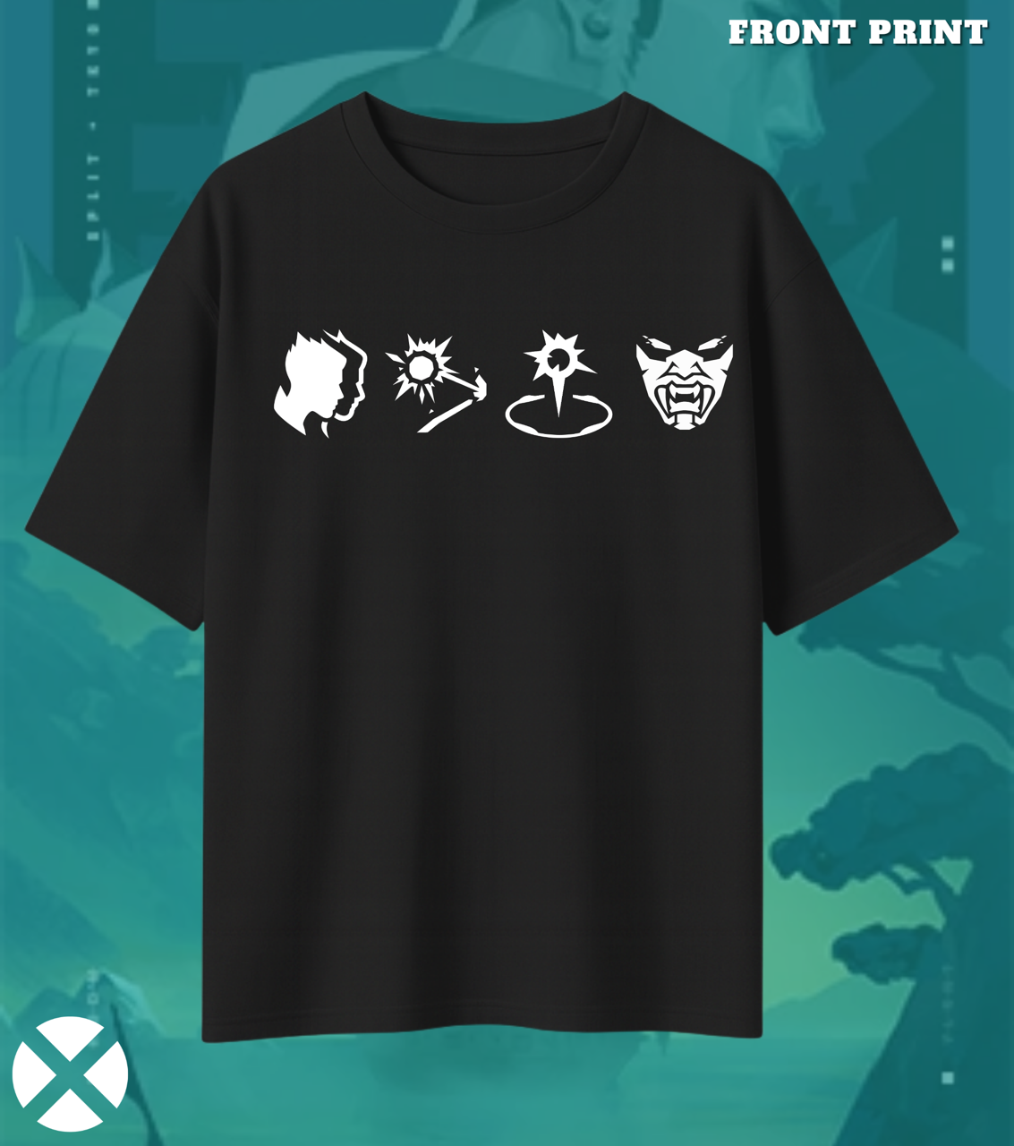 Valorant Yoru – Riftwalker Oversized Tee (240 GSM Premium)