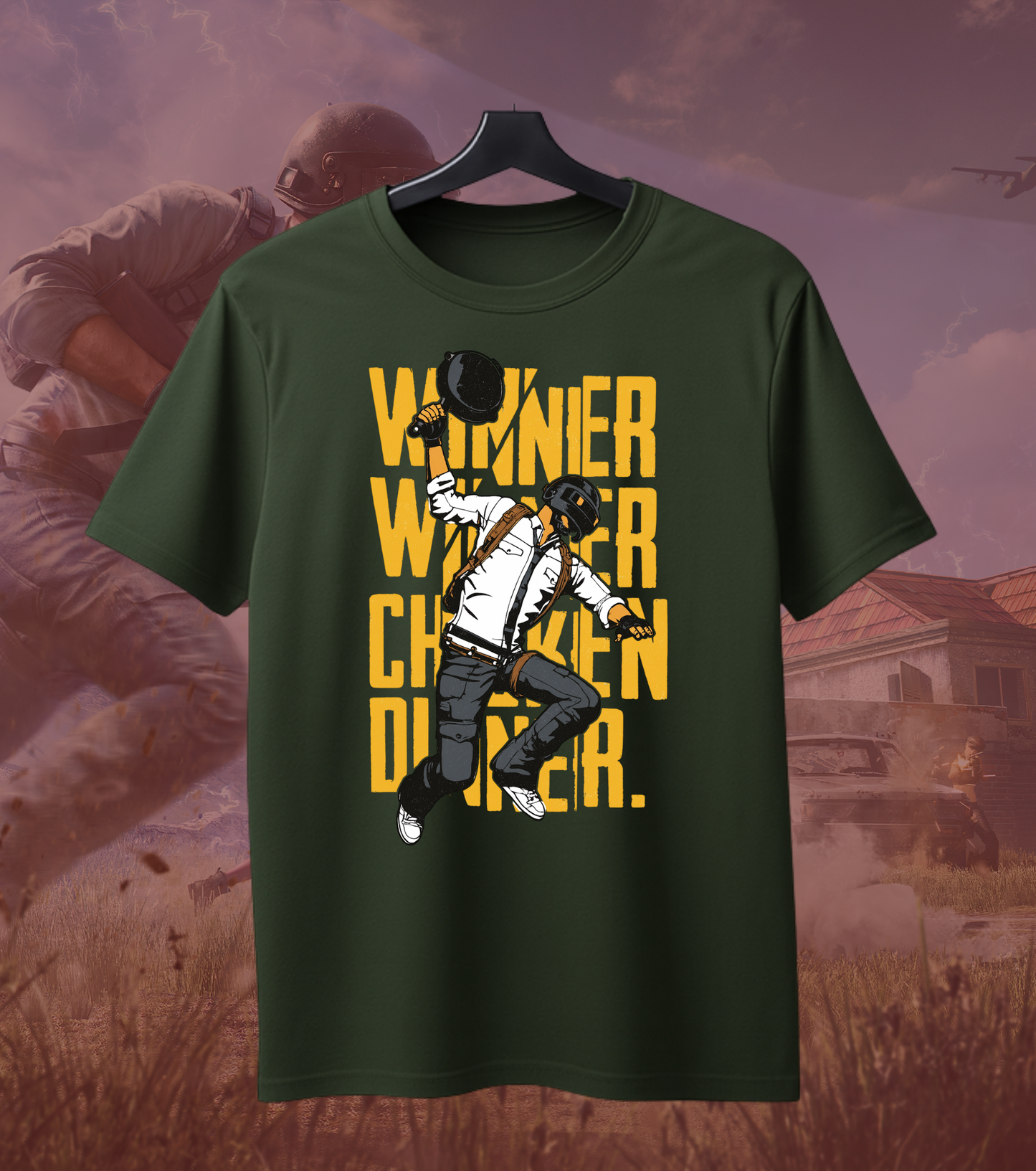 Winner Winner Chicken Dinner – BGMI Graphic Tee