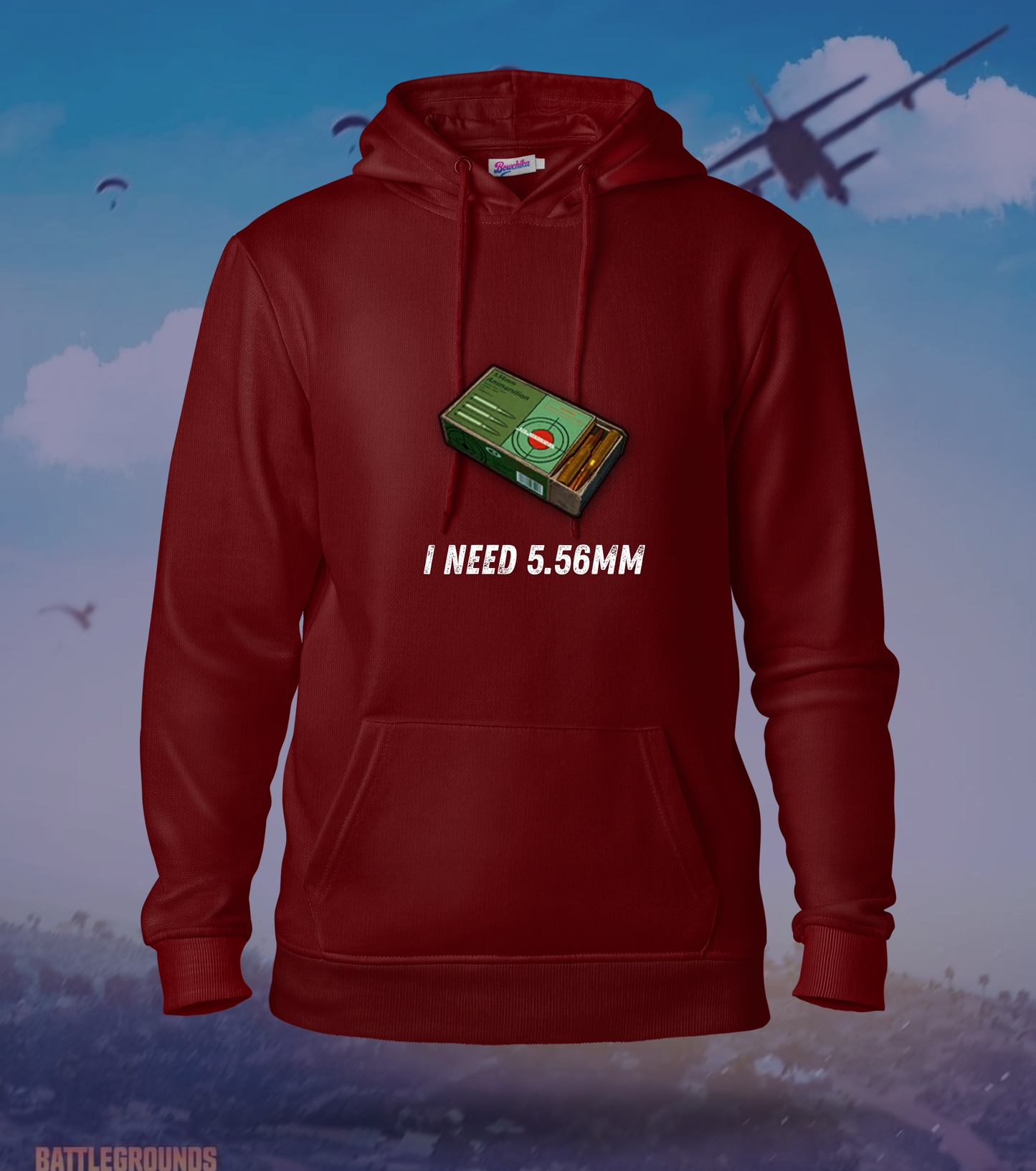 I NEED AMMO — grab the caliber you want | BGMI Hoodie
