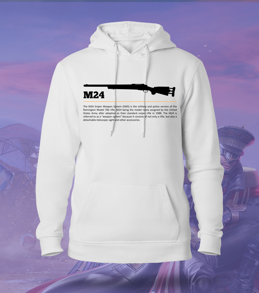 M24 Tactical Hoodie – 300 GSM | Military Sniper Gear BGMI