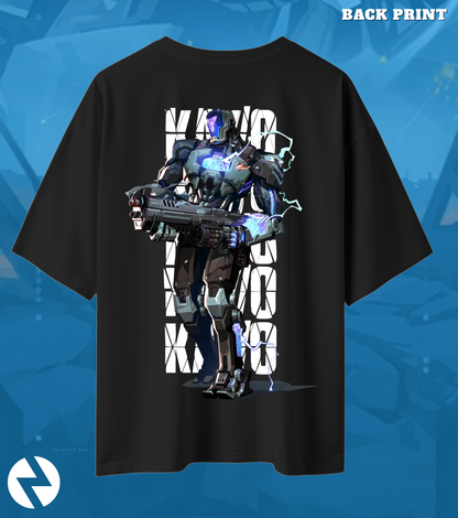 KAY/O | Valorant – Suppression Protocol Oversized Tee (240 GSM Heavyweight)