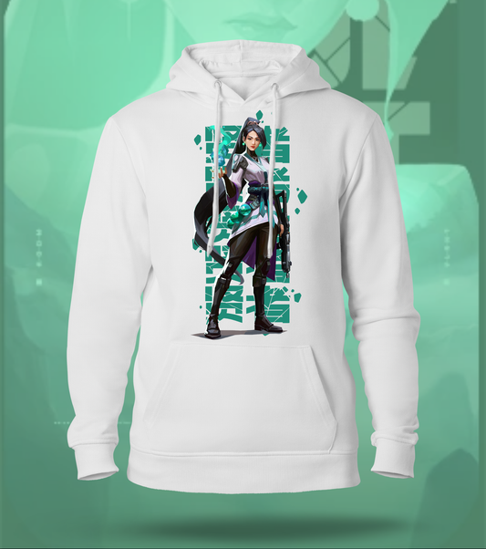 Sage | Valorant – Guardian Spirit Regular Hoodie