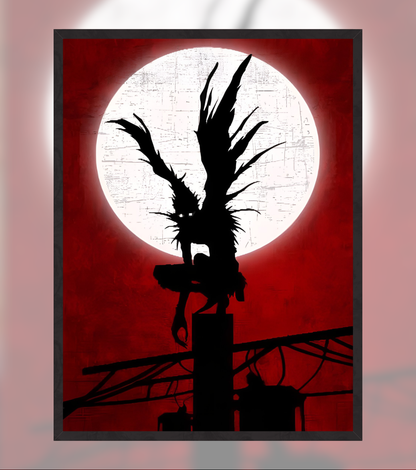 Death Note Ryuk Silhouette Poster