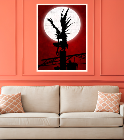 Death Note Ryuk Silhouette Poster