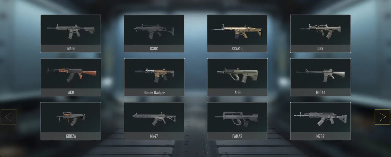 Best Guns in BGMI (2026) - Complete Weapon Guide Based on Range Power & Ease