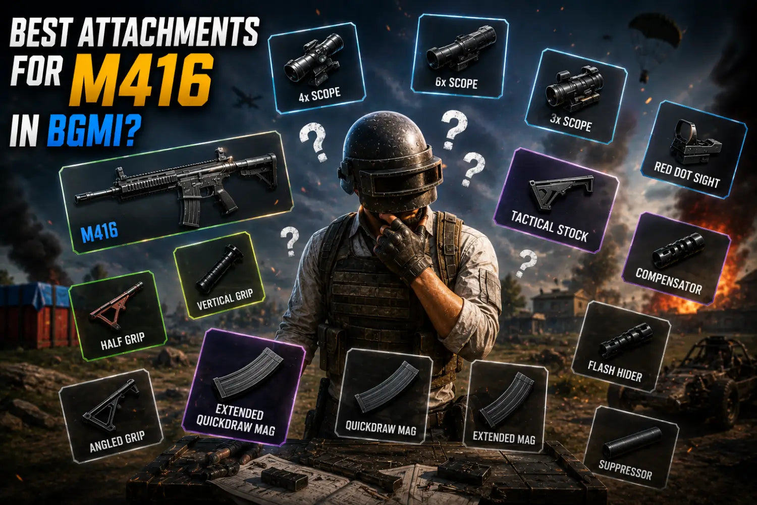 SCAR-L vs M416 in BGMI: Which Assault Rifle Is Better in 2026?