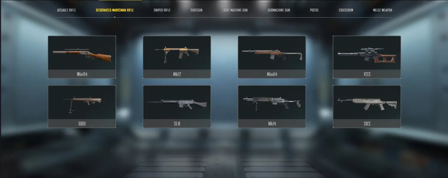 Best Guns in BGMI (2026) - Complete Weapon Guide Based on Range Power & Ease