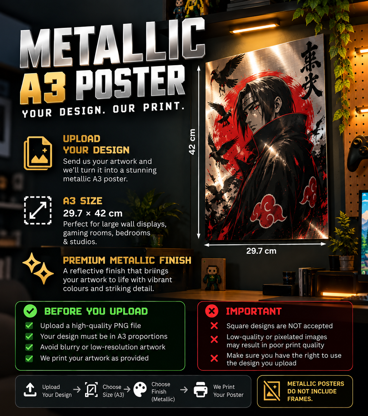 Custom Poster Printing — Your Design, Your Poster
