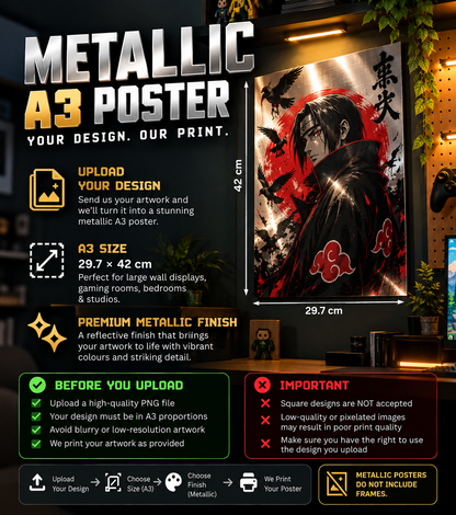 Custom Poster Printing — Your Design, Your Poster