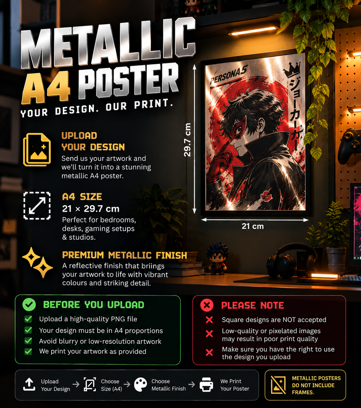 Custom Poster Printing — Your Design, Your Poster