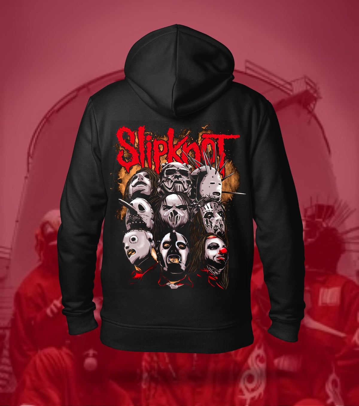 Slipknot Band Masks Collage hoodie image 1