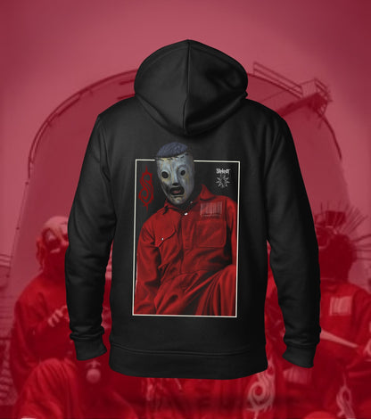 Slipknot Masked Figure Portrait hoodie image 1