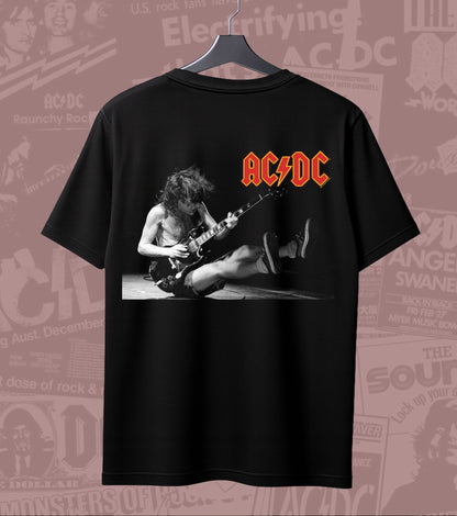 AC/DC Live Guitarist Graphic Regular T-Shirt