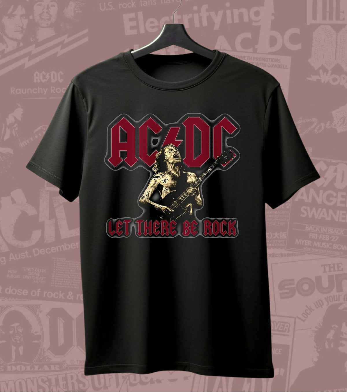 AC/DC Back Logo Graphic Regular T-Shirt