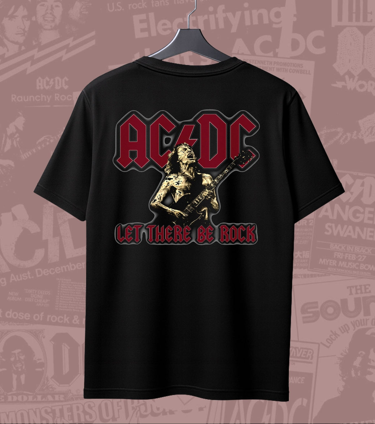 AC/DC Back Logo Graphic Regular T-Shirt