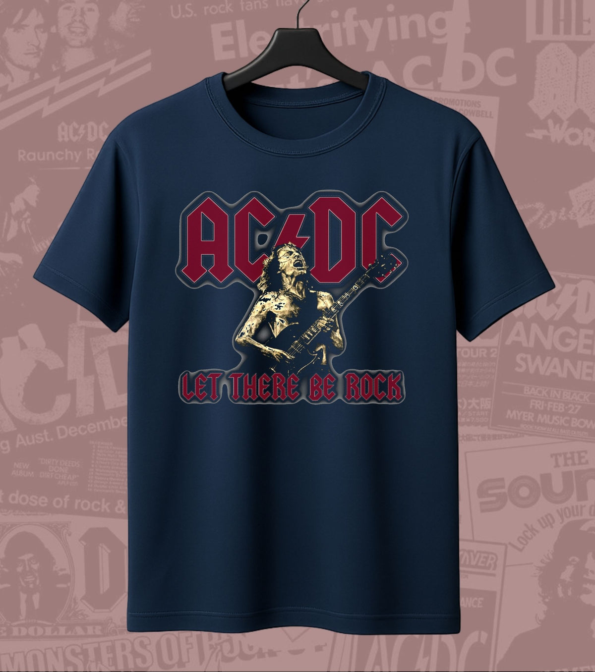AC/DC Back Logo Graphic Regular T-Shirt