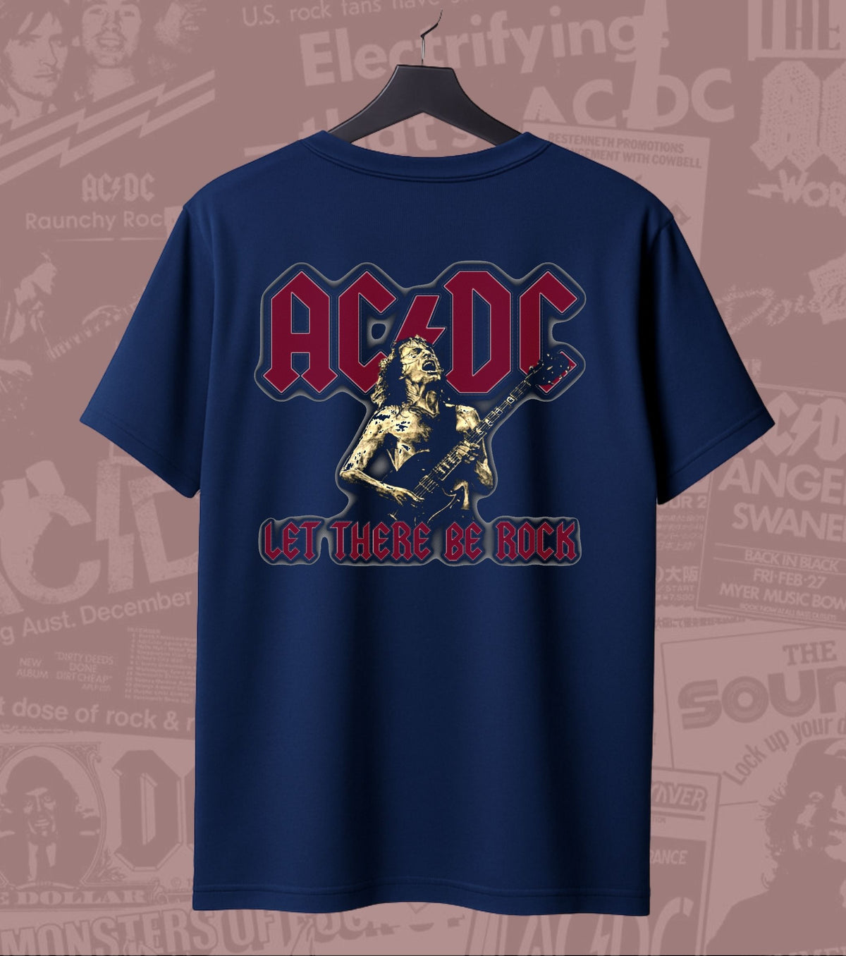 AC/DC Back Logo Graphic Regular T-Shirt