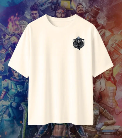 Apex Legends Bloodhound Hunter Oversized T-Shirt for Men & Women | 240 GSM Premium Cotton Gaming Graphic Tee | Gamer