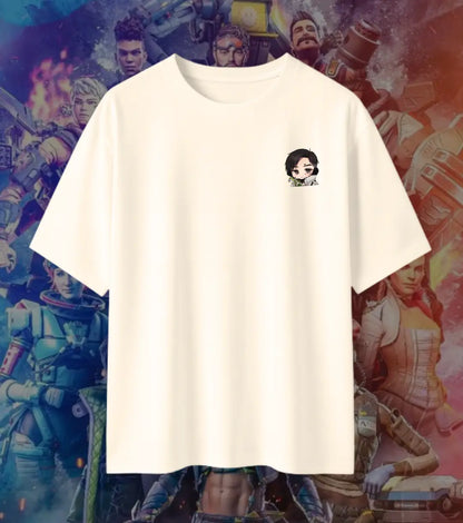 Apex Legends Bloodhound Oversized T-Shirt for Men & Women | 240 GSM Premium Cotton Gaming Graphic Tee | Anime Aesthetic