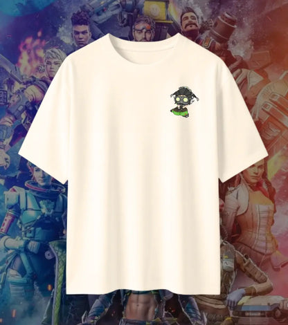 Apex Legends Nessie Squad Oversized T-Shirt for Men & Women | 240 GSM Premium Cotton Gaming Graphic Tee | Cute Gamer