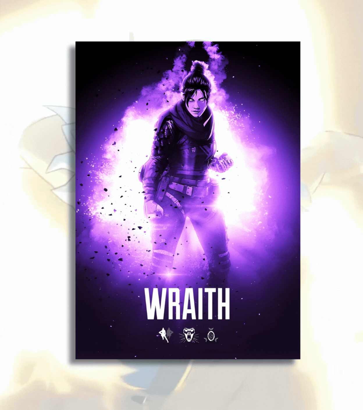 Apex Legends Premium Posters – A3 & A4 Sizes | High-Quality Gaming Wall Art - A3 / Wraith / Unframed