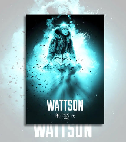 Apex Legends Premium Posters – A3 & A4 Sizes | High-Quality Gaming Wall Art - A4 / Wattson / Unframed