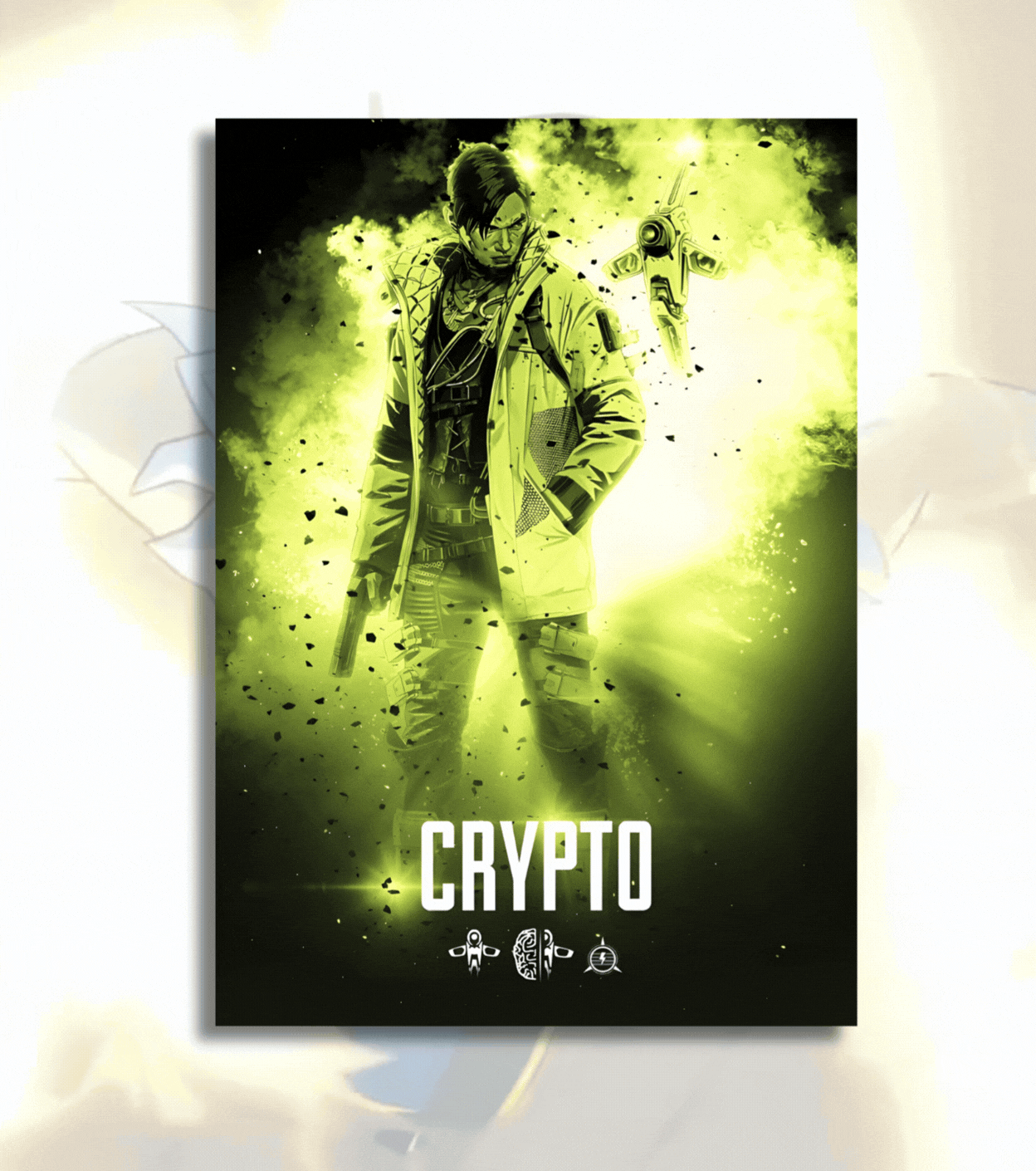 Apex Legends Premium Posters – A3 & A4 Sizes | High-Quality Gaming Wall Art - A3 / Crypto / Unframed