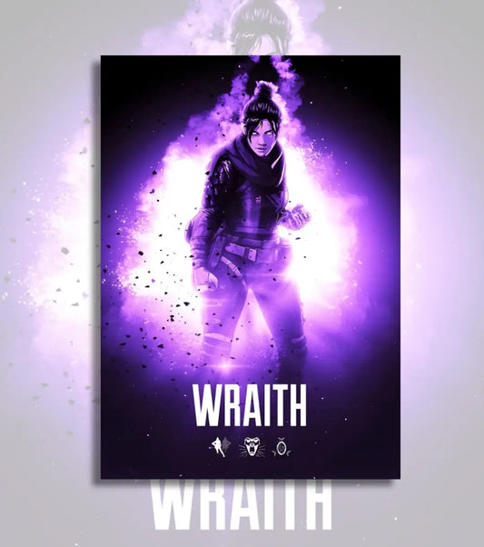 Apex Legends Premium Posters – A3 & A4 Sizes | High-Quality Gaming Wall Art - A4 / Wraith / Unframed