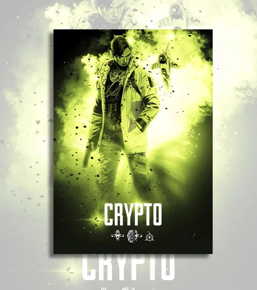 Apex Legends Premium Posters – A3 & A4 Sizes | High-Quality Gaming Wall Art - A4 / Crypto / Unframed