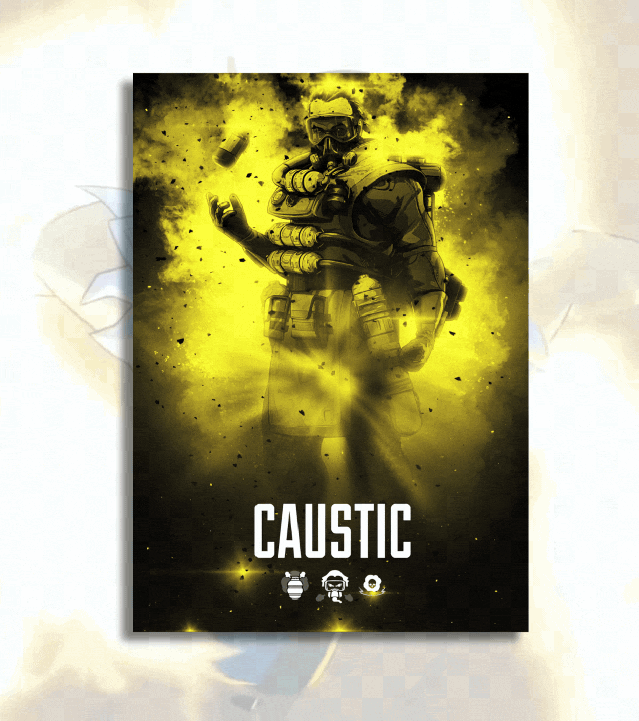 Apex Legends Premium Posters – A3 & A4 Sizes | High-Quality Gaming Wall Art - A3 / Caustic / Unframed