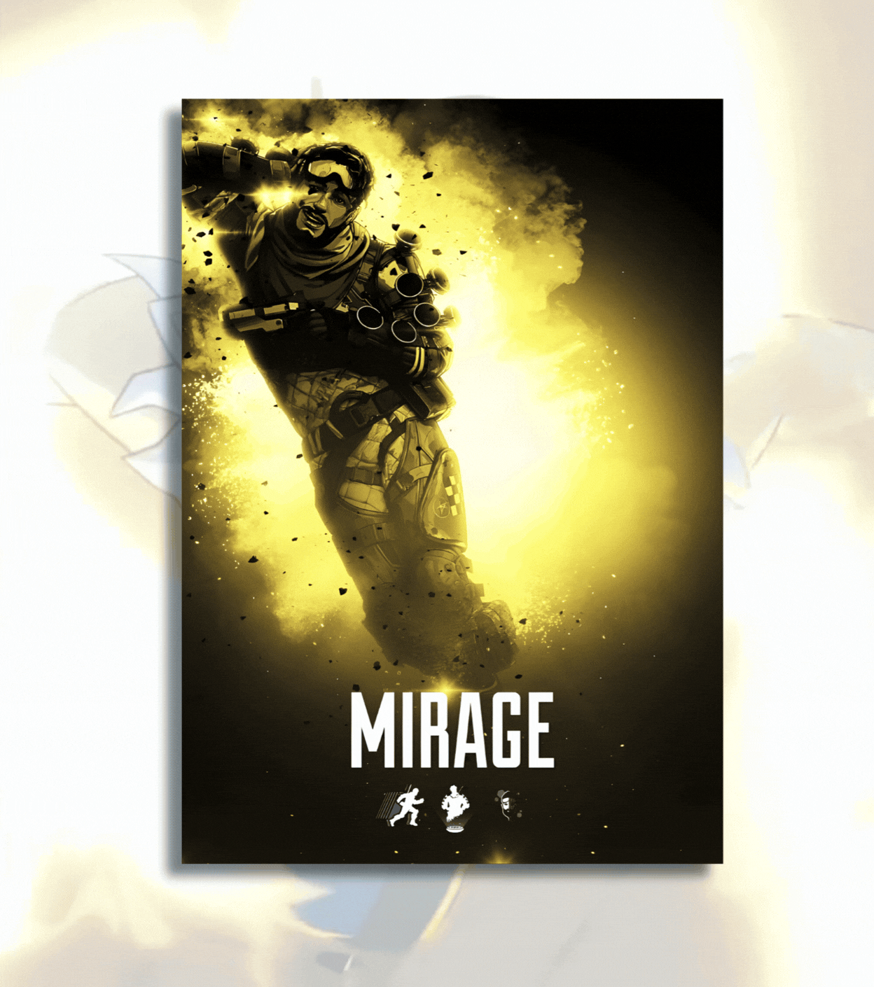 Apex Legends Premium Posters – A3 & A4 Sizes | High-Quality Gaming Wall Art - A3 / Mirage / Unframed