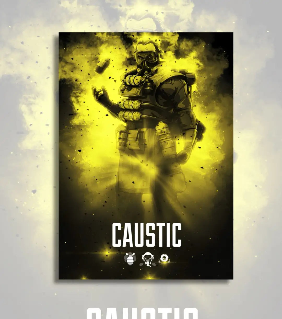 Apex Legends Premium Posters – A3 & A4 Sizes | High-Quality Gaming Wall Art - A4 / Caustic / Unframed