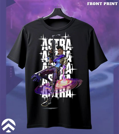 Astra - Cosmic Control Valorant T Shirt | Map-Wide Mastery Tee - Valorant