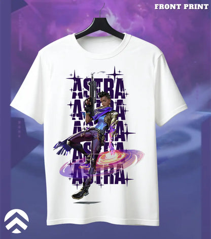 Astra - Cosmic Control Valorant T Shirt | Map-Wide Mastery Tee - Valorant