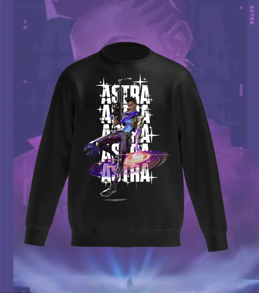 Astra Cosmic Flow Sweatshirt – Valorant Edition - Black / Regular / XS - Valorant