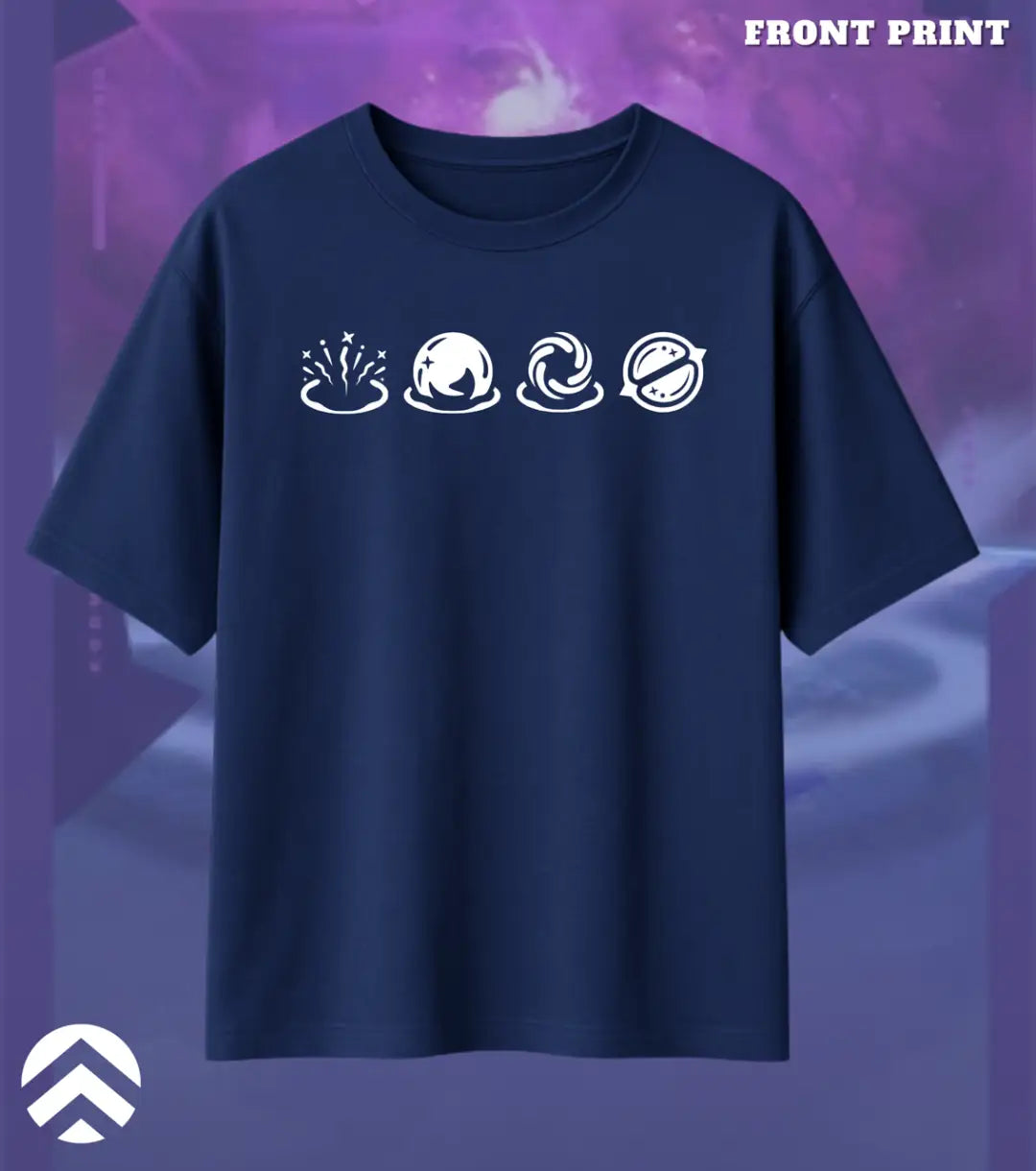 Astra – Cosmic Vision Valorant Oversized T Shirt | Bold Casual Energy - Valorant