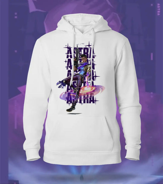 Astra | Valorant – Cosmic Vision Regular Hoodie - White / S - Valorant