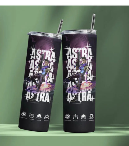 Astra Valorant Tumbler – Cosmic Vision | Hydration On Command - Valorant